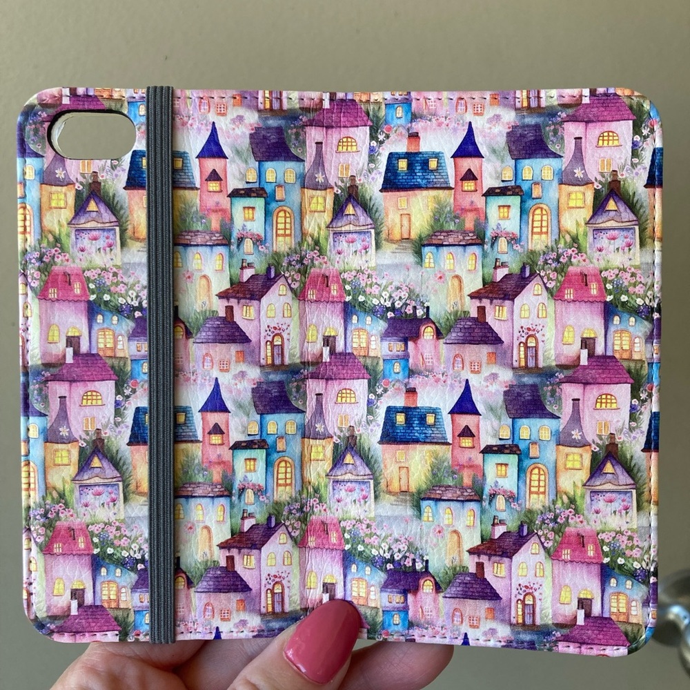 Phone Case for Apple iPhone SE 2017 by Stringberry in Fairy House design NWT